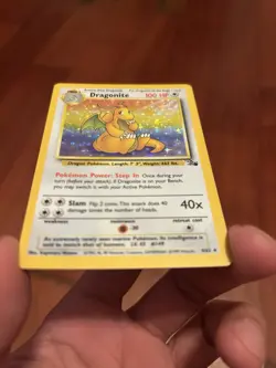 Dragonite Fossil 4/62 Holo WOTC 1999 English - Image 5