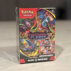 Pokemon Mega Evolution Phantasmal Flames Booster Bundle - Image 1