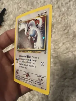 Nintendo Pokemon TCG Neo Genesis Lugia 9/111 Holo Rare English 2000 90 HP - Image 2