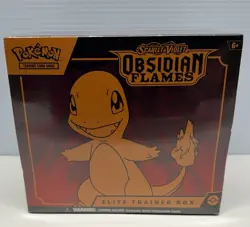 Pokemon TCG Scarlet & Violet Obsidian Flames Elite Trainer Box - ETB - New - Image 1