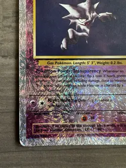 Pokemon Haunter 46/110 Legendary Collection Reverse Holo DMG - Image 5