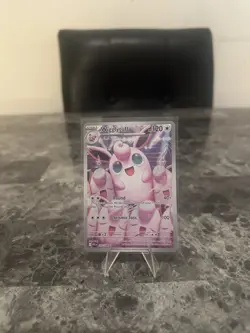 Pokemon TCG Wigglytuff 105/94 Phantasmal Flames Illustration Rare Near Mint - Image 1