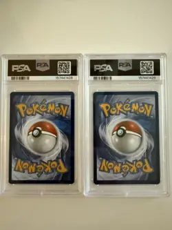 Pokemon TCG Umbreon and Espeon Figure Collection Promos PSA 10 SEQUENTIAL CERTS - Image 2