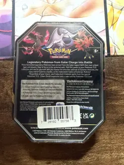 Pokemon TCG 2023 Crown Zenith Galarian Articuno Tin - SEALED - Image 4