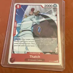 One Piece TCG - Thatch - ST15-004 - Starter Deck 15: RED Edward Newgate - Image 1