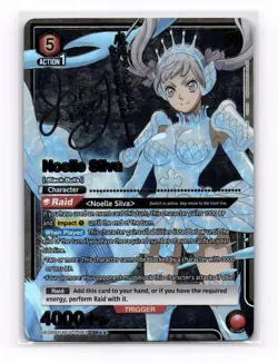 Union Arena Black Clover Noelle Silva UA20BT/BCV-1-083 Parallel Card SR** - Image 1