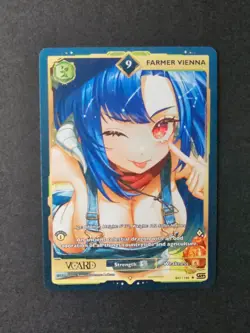 Farmer Vienna 9 Non-Holo Card 1st Edition Rising Stars GamerSupps VCard 047/190 - Image 1