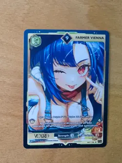 Farmer Vienna 9 Non-Holo Card 1st Edition Rising Stars GamerSupps VCard 047/190 - Image 2