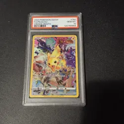 Pokemon Card - Crown Zenith Pikachu Holo Card 160/159 Secret Rare - PSA 10 - Image 1
