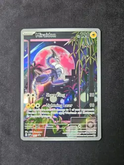 Miraidon 013 Scarlet & Violet Black Star Promo Full Art Holo Card NM Condition - Image 1