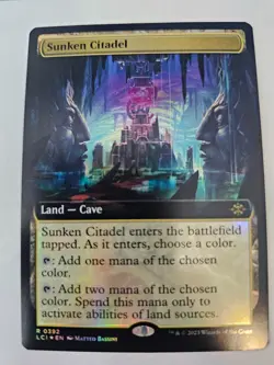 MTG - Sunken Citadel Extended Art FOIL - Lost Caverns of Ixalan - Image 1