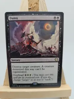 MTG Damn 0191 Near Mint Condition Magic The Gathering - Image 1