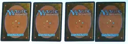 Magic the Gathering * MTG * 4 x Burnt Offering * The Dark * MP - Image 2