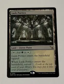 MTG Lush Portico - Murders At Karlov Manor LP - Image 1