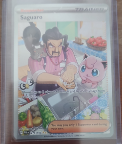 The Pokemon Company Pokemon TCG Saguaro SIR Full Art Holo SV02 270/193 EN - Image 1