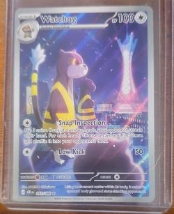 The Pokemon Company Pokemon TCG Watchog Rare Chaos Rising 097/086 EN HP 100 - Image 1