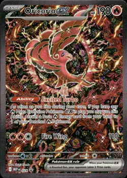 Oricorio ex 024 Holo Promo ME: Mega Evolution Promo Pokemon Near Mint - Image 1