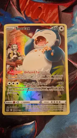 Pokemon TCG Snorlax TG10/TG30 Lost Origin TG Ultra Rare Holo ENG💤💤 - Image 3