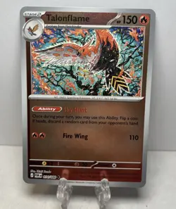 Pokemon TCG Talonflame 14/88 Perfect Order ME3 Reverse Holo NM - Image 1