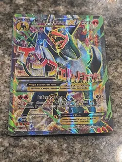M Houndoom EX 154/162 Genuine Ultra Rare - BREAKthrough Pokemon TCG - Image 1