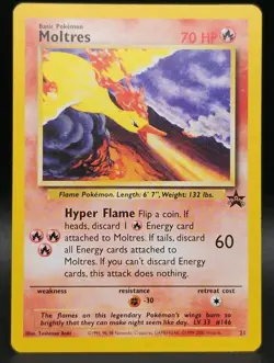 Moltres 21/53 Wotc Promo Regular Pokemon TCG NM - Image 1