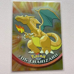 1999 Topps Pokemon TV Animation HOLO Charizard - Image 1