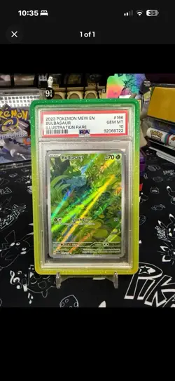 PSA 10 Bulbasaur 151 IR - Image 1