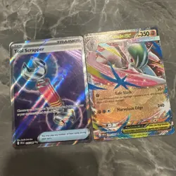 Pokemon: Chaos Rising: Ultra Rare: Tool Scrapper 115/086 and mega gallade ex - Image 3