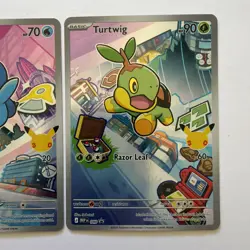 🔥 Pokemon TCG First Partner Illustration Series 1 Gen 4 Sinnoh Starters NM+ 🔥 - Image 4