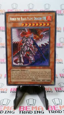 Horus The Black Flame Dragon LV8 EEN-ENSE1 Elemental Energy Limited|Limited... - Image 1