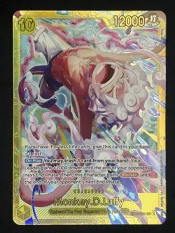 Monkey.D.Luffy EB04-061 (OP15-EB04) SEC Adventure on Kami's Island One Piece NM - Image 1
