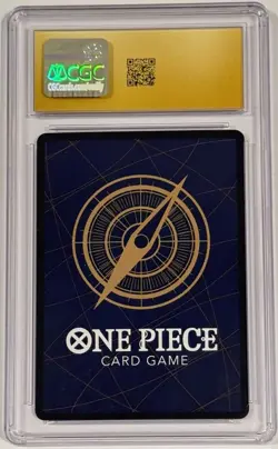 2024 One Piece Monkey D. Luffy One Piece Day ‘24 SR OP07-109 CGC 10 Pristine - Image 2
