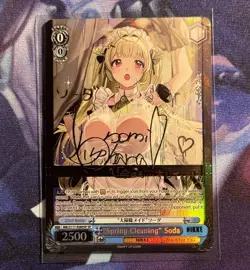 Weiss Schwarz Nikke - Spring Cleaning Soda NIK/S117-E089 SP Gold Sig English NM - Image 1