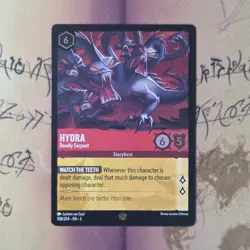 Disney Lorcana Card, Hydra - Deadly Serpent 108/204 Legendary Cold Foil NM - Image 1