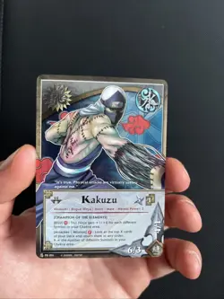 Naruto Ccg Tcg Card - Kakuzu PR 091 Promo Foil Near Mint - Image 1
