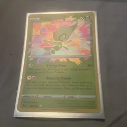 Pokemon TCG Celebi Card Vivid Voltage, Amazing Rare, 009/185 - Image 1