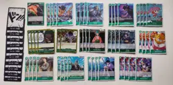 One Piece Card Game OP12 Zoro Complete Deck - Ready To Play - Image 1