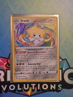 Pokemon TCG Jirachi Vivid Voltage 119/185 Amazing Rare Card - Image 1
