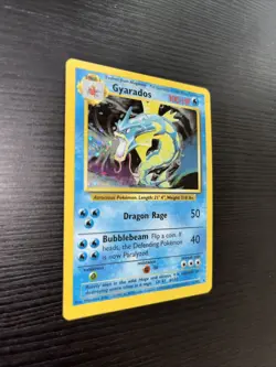Vintage Pokemon TCG - Gyarados 6/102 - Base Set - Holo Rare Card - LP - Image 3