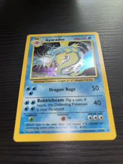 Vintage Pokemon TCG - Gyarados 6/102 - Base Set - Holo Rare Card - LP - Image 4