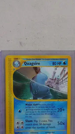 Pokemon non Holo Rare Card : Quagsire 30/147 ( Aquapolis Set) - Image 4