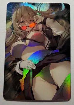 SEXY HEROINE WAIFU Akane BLUE ARCHIVE ACG PREMIUM HOLOFOIL CARD NM - Image 1
