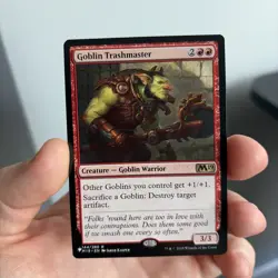 Magic the Gathering MTG - Goblin Trashmaster - M19 - NM - Image 1