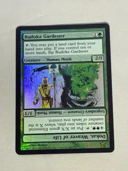 MTG FOIL Budoka Gardener Champions of Kamigawa Magic the Gathering - Image 1