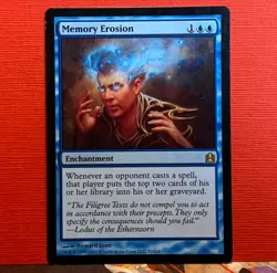 Memory Erosion - Commander - Moderate Play / MP * Magic the Gathering MTG - Image 1