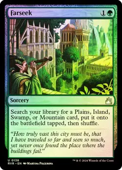 Magic The Gathering MTG FARSEEK FOIL Ravnica Remastered NM Near Mint - Image 1