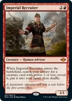 Magic The Gathering MTG IMPERIAL RECRUITER Modern Horizons 2 NM Near Mint - Image 1