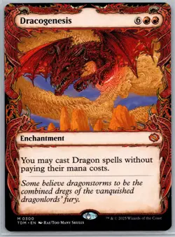 Dracogenesis () (Showcase) M Tarkir: Dragonstorm 300 NM - Image 1