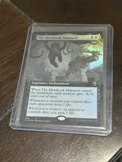 The Meathook Massacre Extended Art Foil Innistrad Mythic Black MTG [348] - Image 1