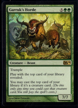 Garruk's Horde 173/249 Rare Core Set 2014 Magic The Gathering Near Mint - Image 1